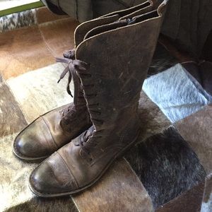 U Roads up cycled boots